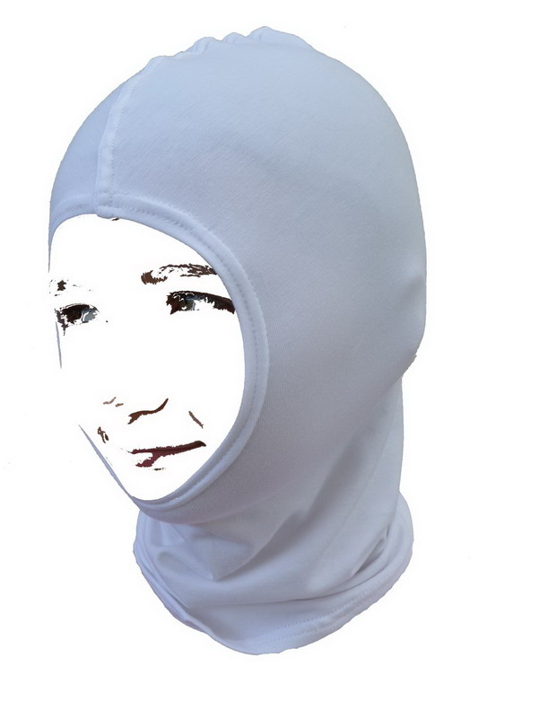 Dětská bambusová kukla - bílá